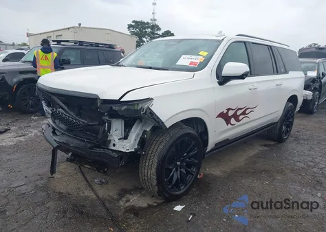 2023 Cadillac Escalade Esv Sport Platinum from USA, damaged, VIN 1GYS4RKL3PR366611